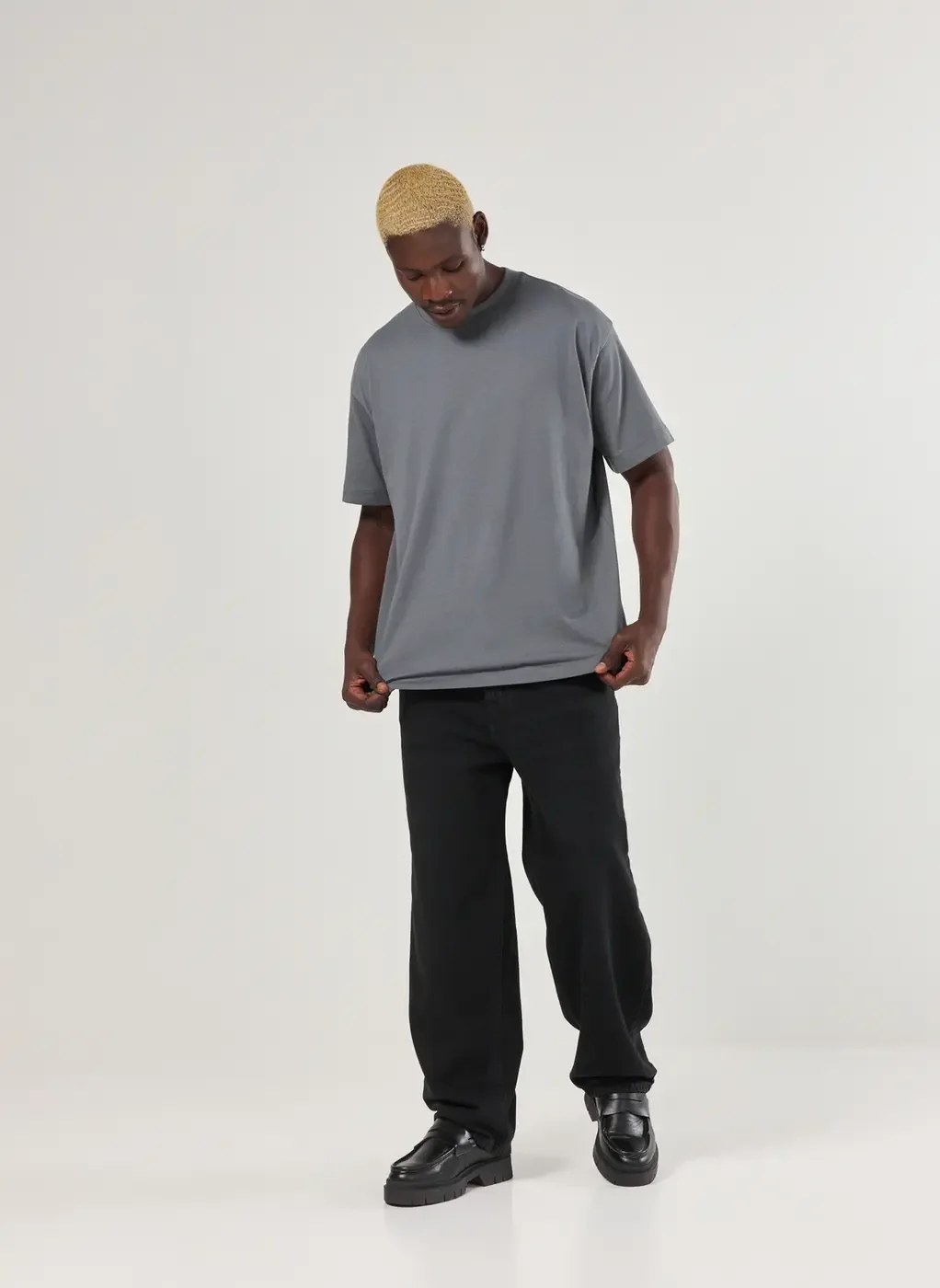 Camiseta Relaxed De Manga Curta