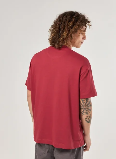 Camiseta Relaxed De Manga Curta