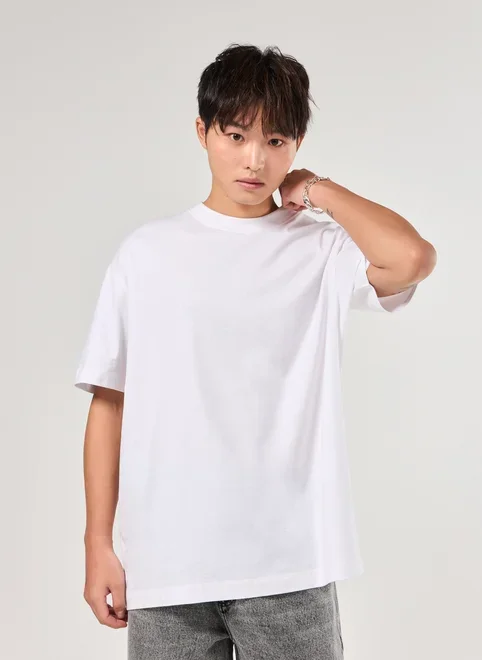 Camiseta Relaxed De Manga Curta