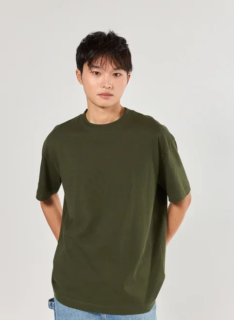 Camiseta Relaxed De Manga Curta