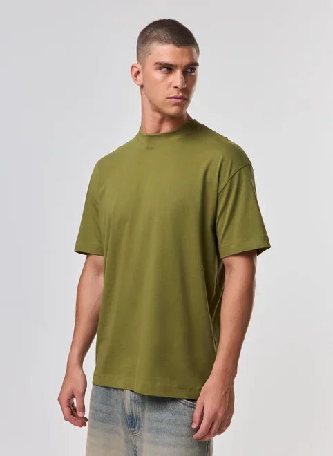 Camiseta Relaxed De Manga Curta