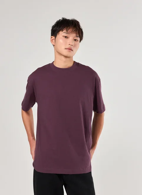 Camiseta Relaxed De Manga Curta