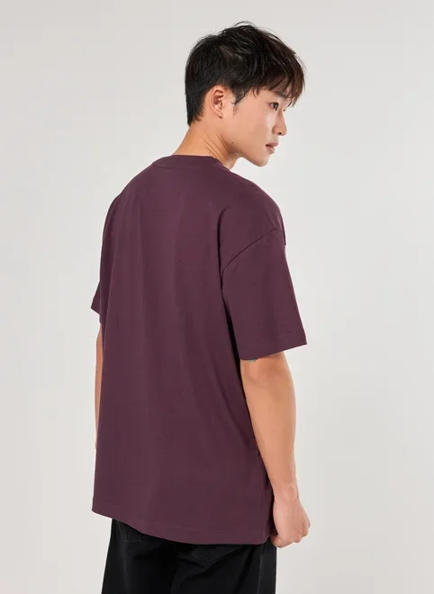 Camiseta Relaxed De Manga Curta