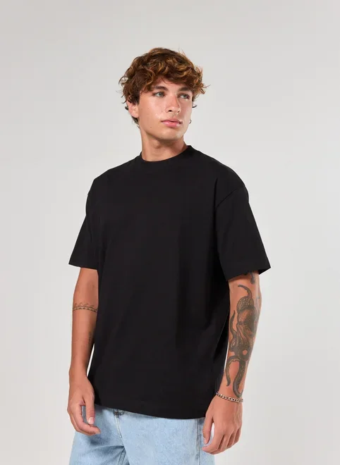 Camiseta Relaxed De Manga Curta