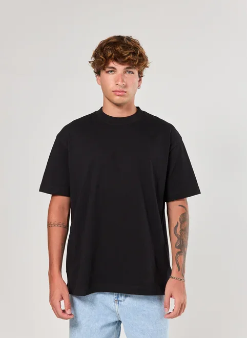 Camiseta Relaxed De Manga Curta