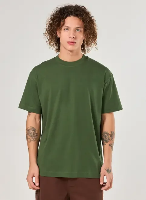 Camiseta Relaxed De Manga Curta