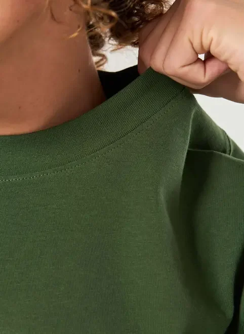 Camiseta Relaxed De Manga Curta