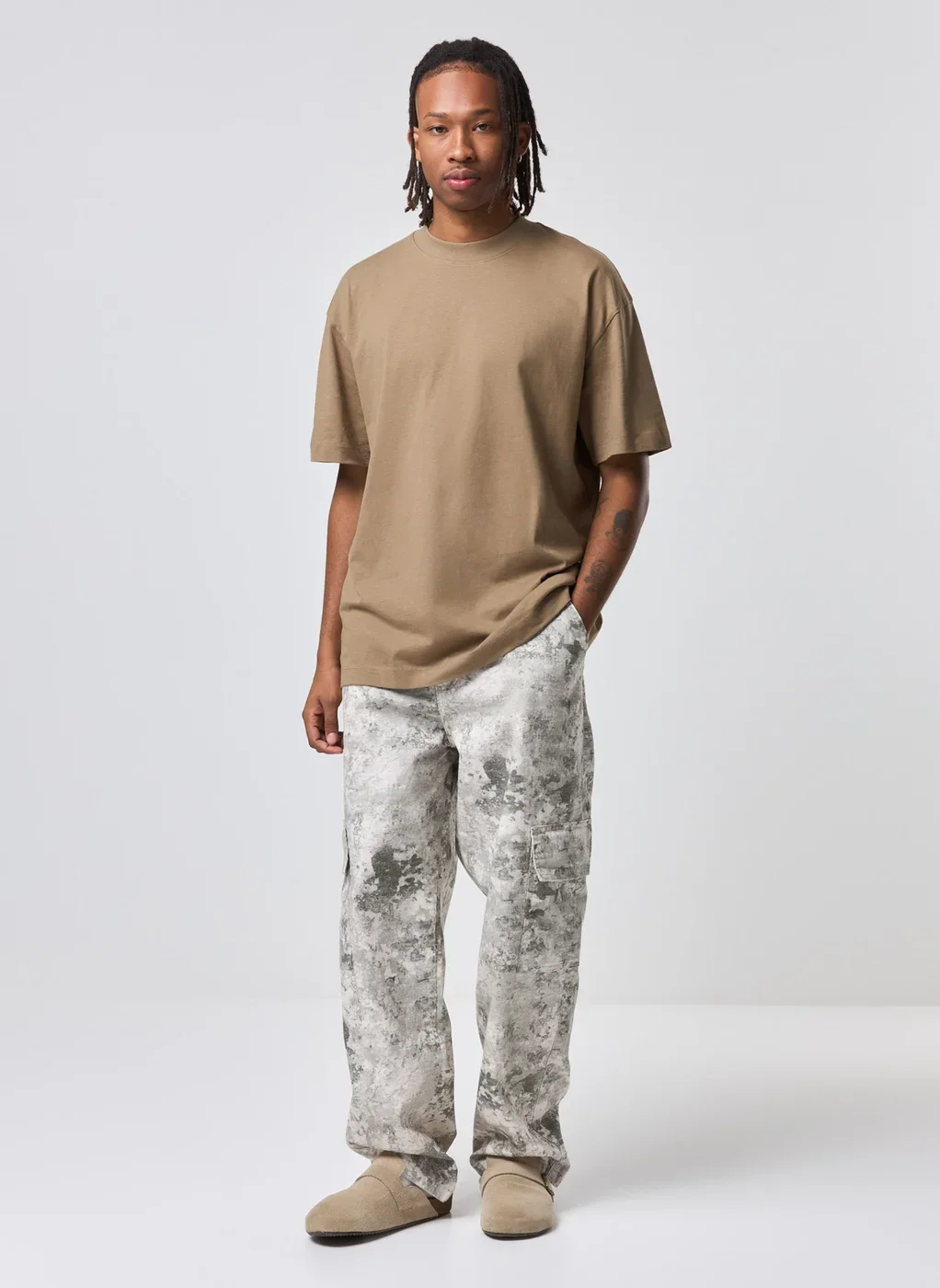 Camiseta Relaxed De Manga Curta