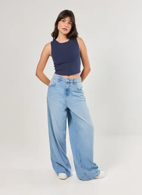 Regata Halter Barra Arredondada