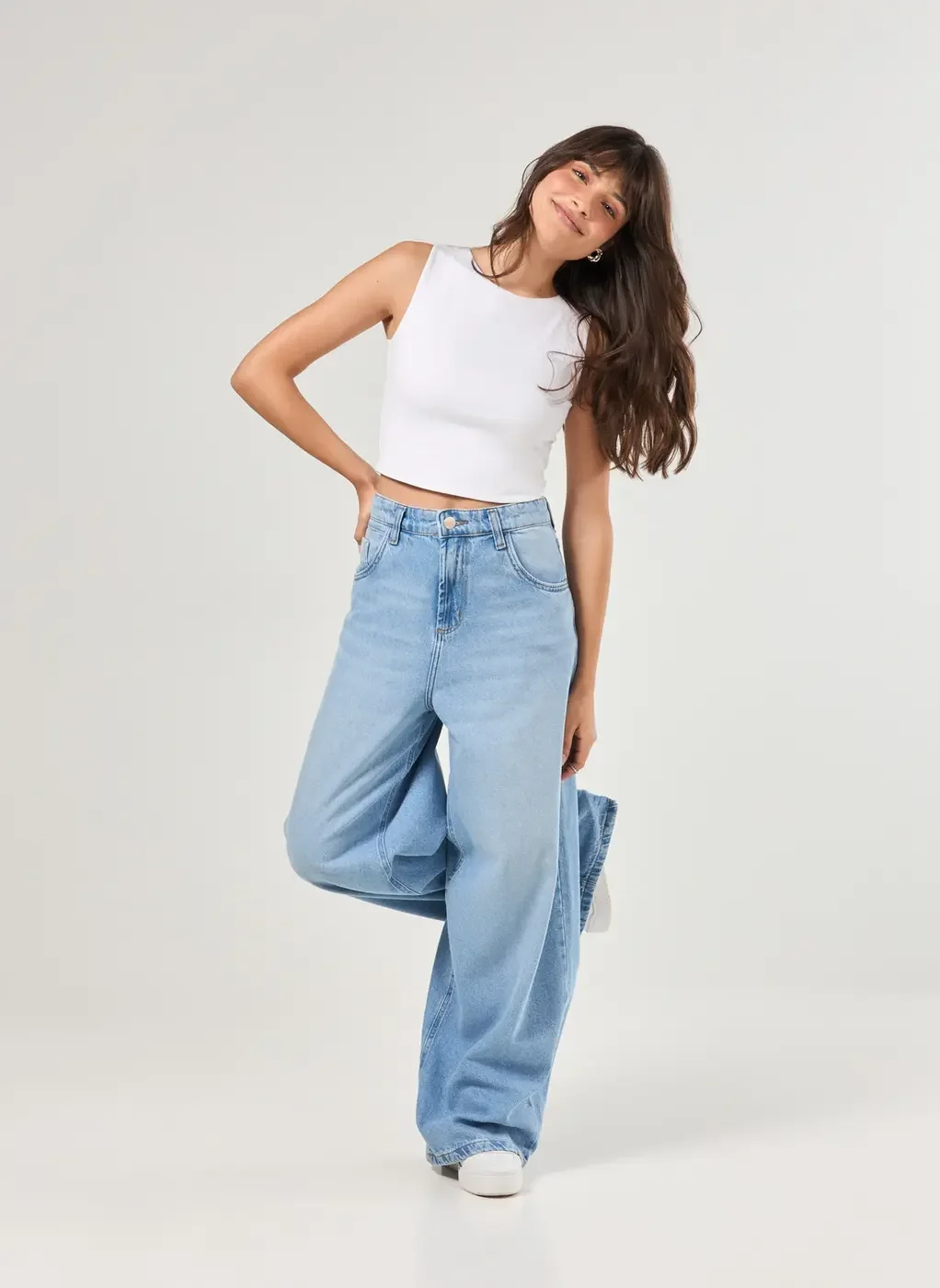 Regata Halter Barra Arredondada