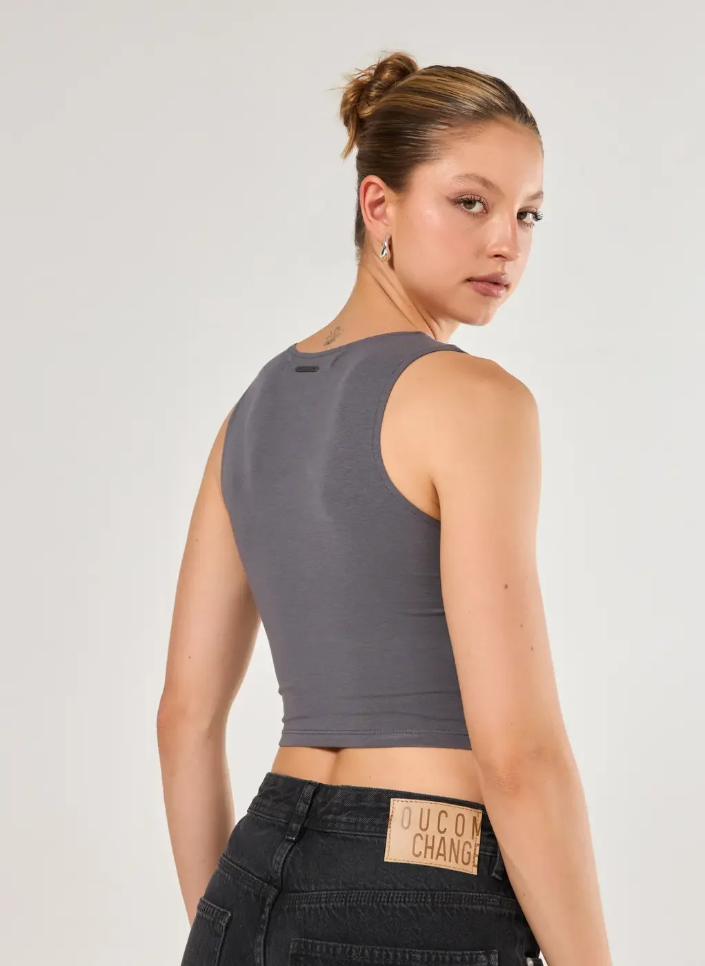 Regata Halter Barra Arredondada