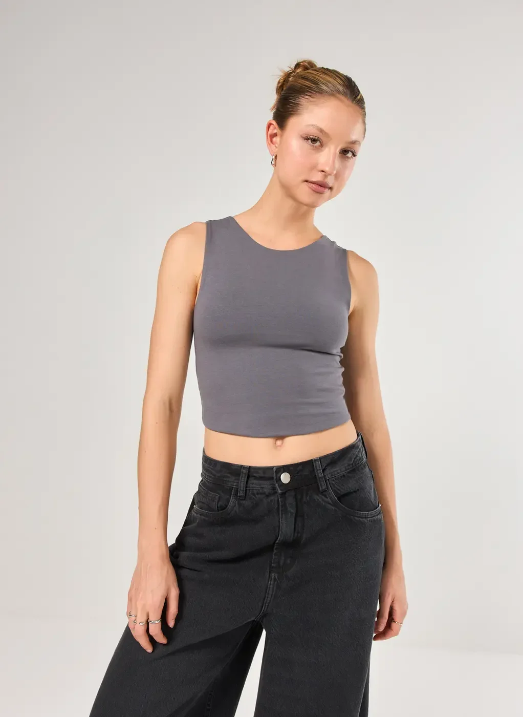 Regata Halter Barra Arredondada