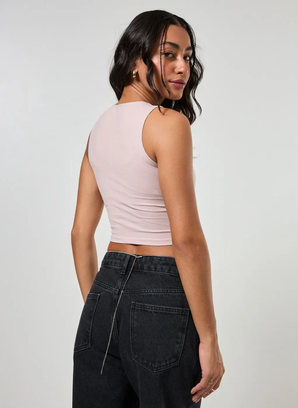 Regata Halter Barra Arredondada