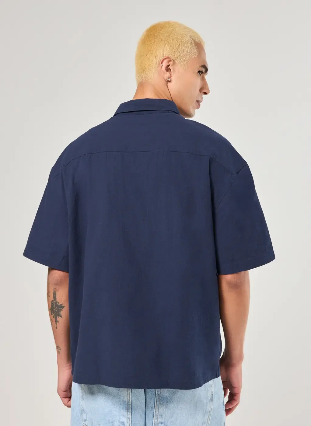 Camisa Box De Manga Curta