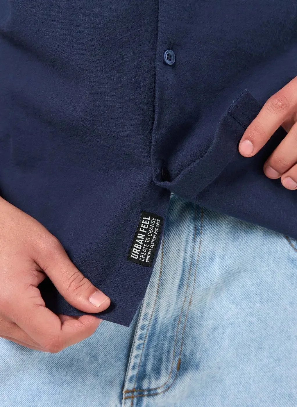 Camisa Box De Manga Curta