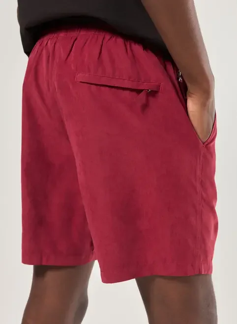 Bermuda Em Tecido Estonado