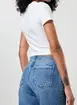 Blusa Mini Tee Branca Escrito Vermelho
