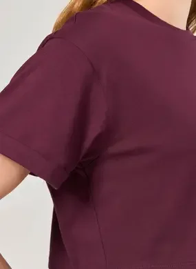 Blusa Cropped Amplinha Básica