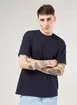 Camiseta Oversized Em Malha Retilínea