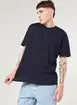 Camiseta Oversized Em Malha Retilínea