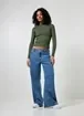 Blusa Manga Longa Com Golinha