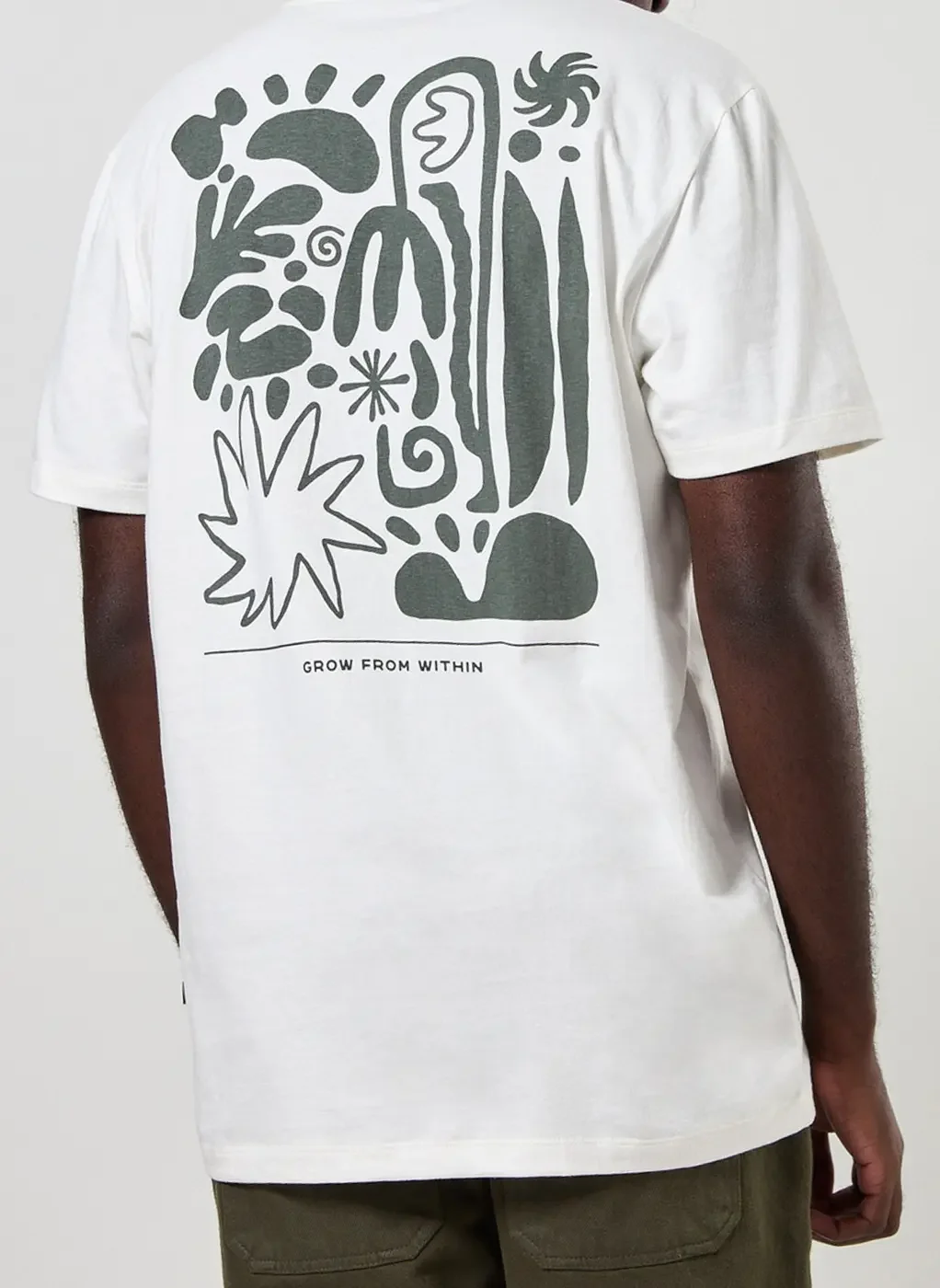 Camiseta Off-White Com Estampa Nas Costas