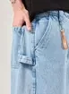 Calça Baggy Jeans Com Chaveiro
