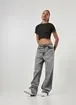 Blusa Cropped Preta Brilhosa