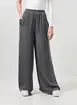 Calça Pantalona Cinza Chumbo