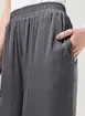 Calça Pantalona Cinza Chumbo