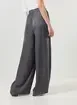 Calça Pantalona Cinza Chumbo