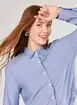 Camisa Oversized Azul Listras