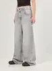 Calça Jeans Wide Leg Ampla Cintura Baixa