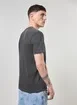 Camiseta Preta Estonada Estampada