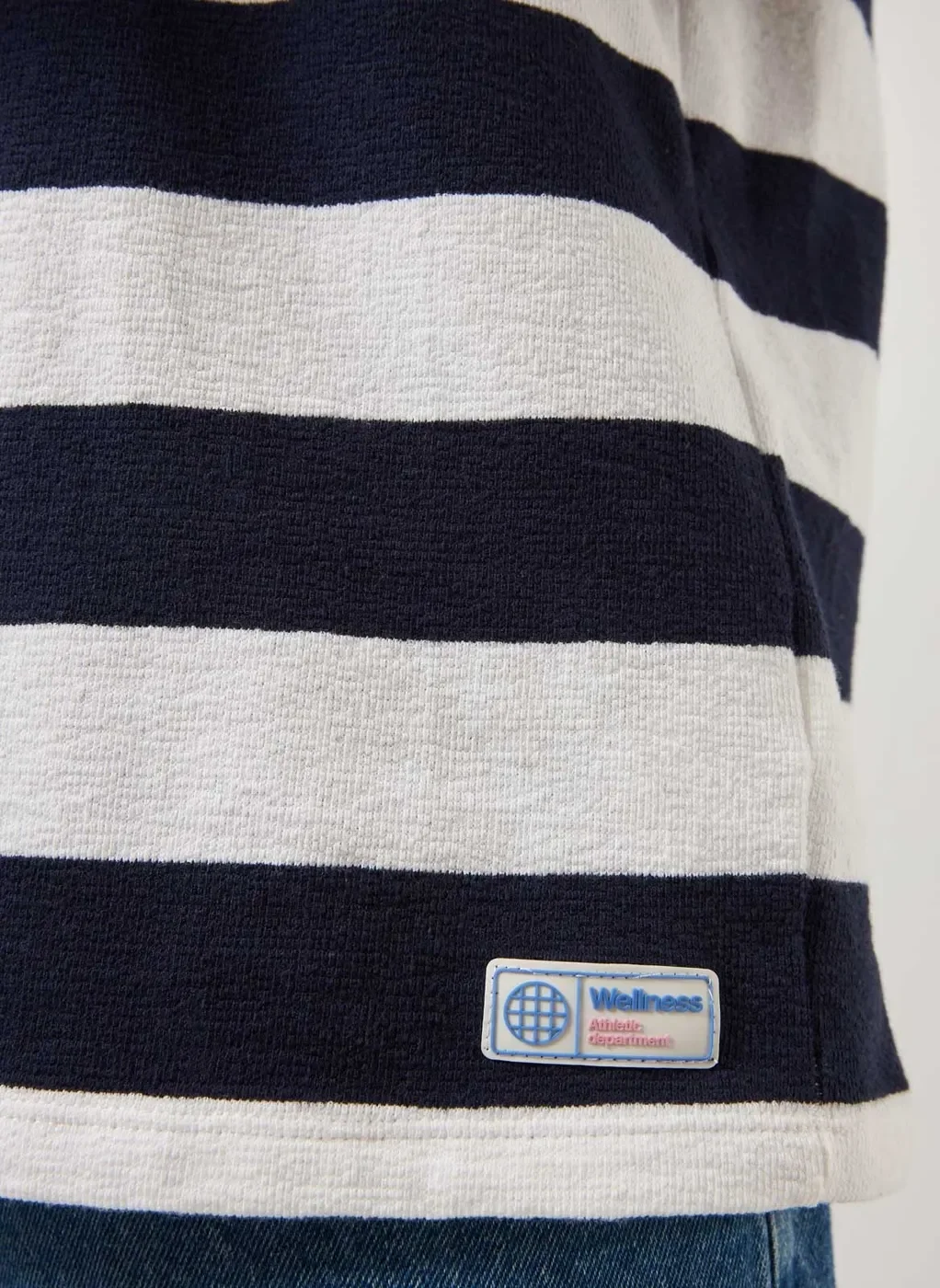 Camiseta Box Listrada Atoalhada