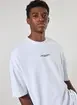 Camiseta  Oversized Malhão Branca Tomatos