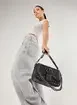 Bolsa Preta Com Fivela E Tachinhas