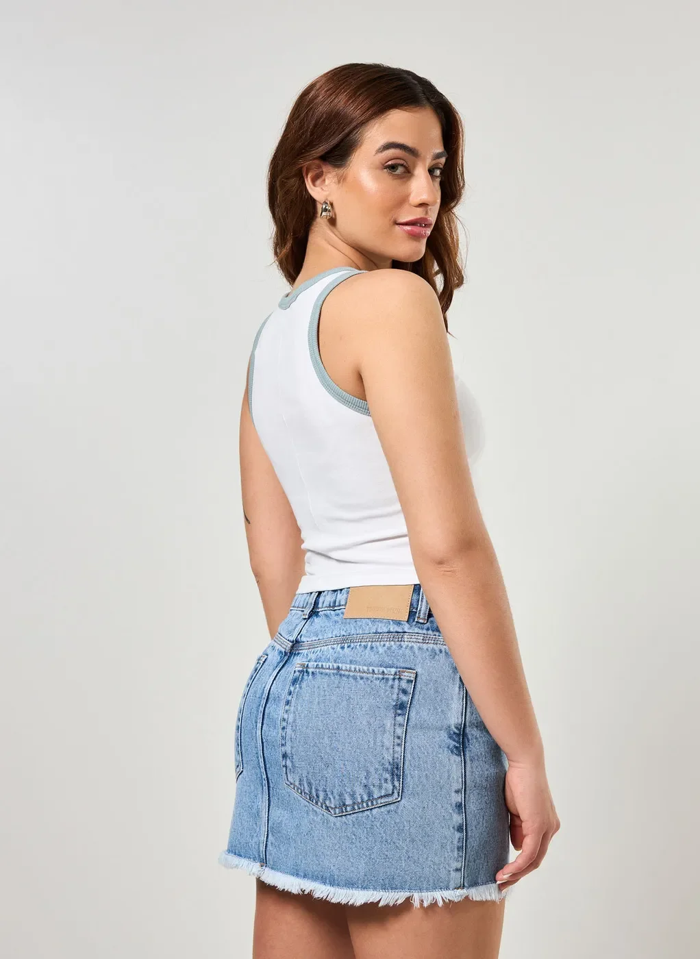 Regata Cropped Estampa Summer