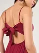 Vestido Midi Busto Franzido