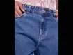 Bermuda Jeans Barra Cortada Fio