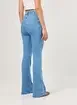 Calça Flare Jeans Com Elastano