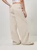 Calça Wide Leg Em Sarja Cós Clean