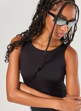 Body Poliamida Decote Halter