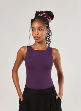 Body Poliamida Decote Halter