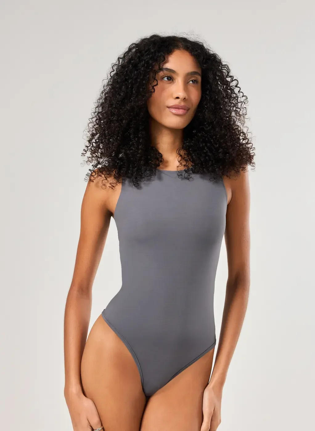 Body Poliamida Decote Halter