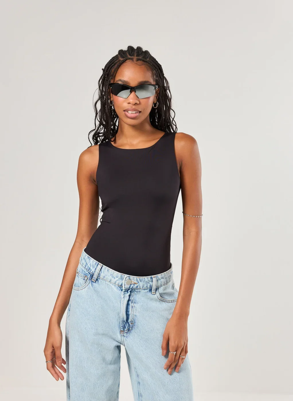 Body Poliamida Decote Halter