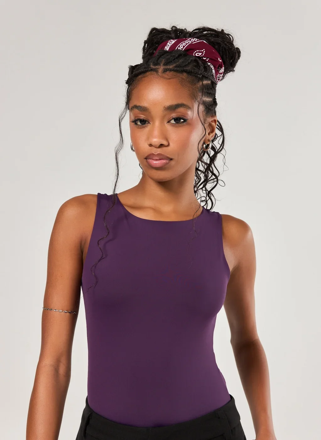 Body Poliamida Decote Halter