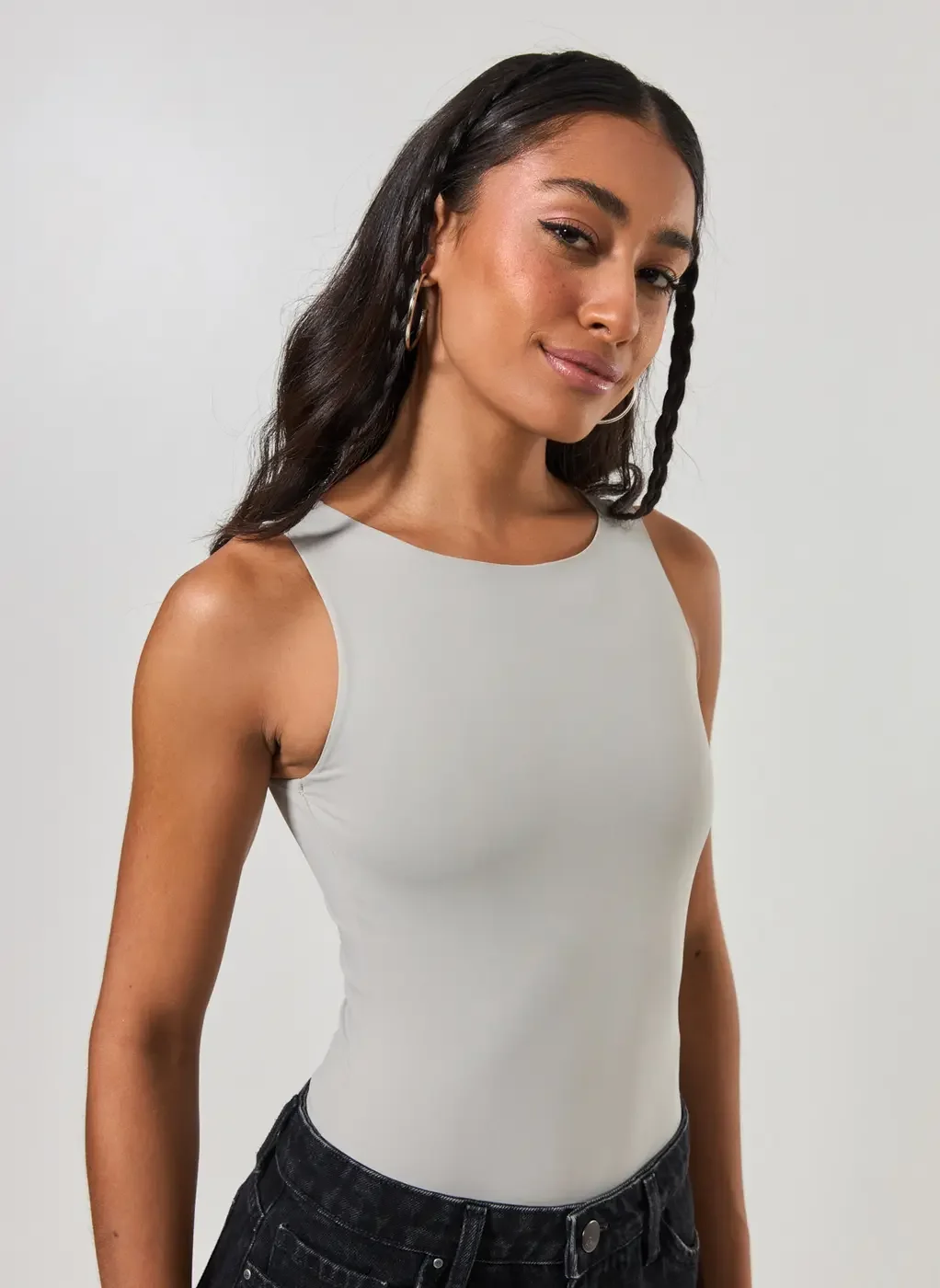 Body Poliamida Decote Halter