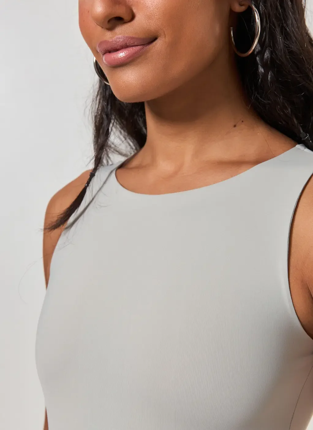 Body Poliamida Decote Halter