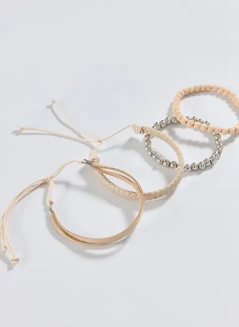 Conjunto 4 Pulseiras Off-White